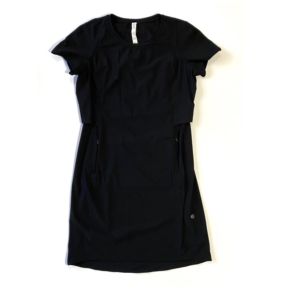 Lululemon &go Endeavor Short Sleeve Dress